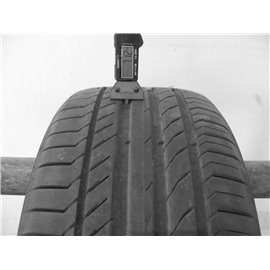 Použité-Pneu-Bazar - 245/45 R19 CONTINENTAL CONTI SPORT CONTACT 5 -kusovka-rezerva