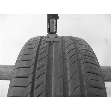 Použité-Pneu-Bazar - 245/45 R19 CONTINENTAL CONTI SPORT CONTACT 5 -kusovka-rezerva